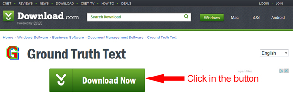 Download GTText free OCR software